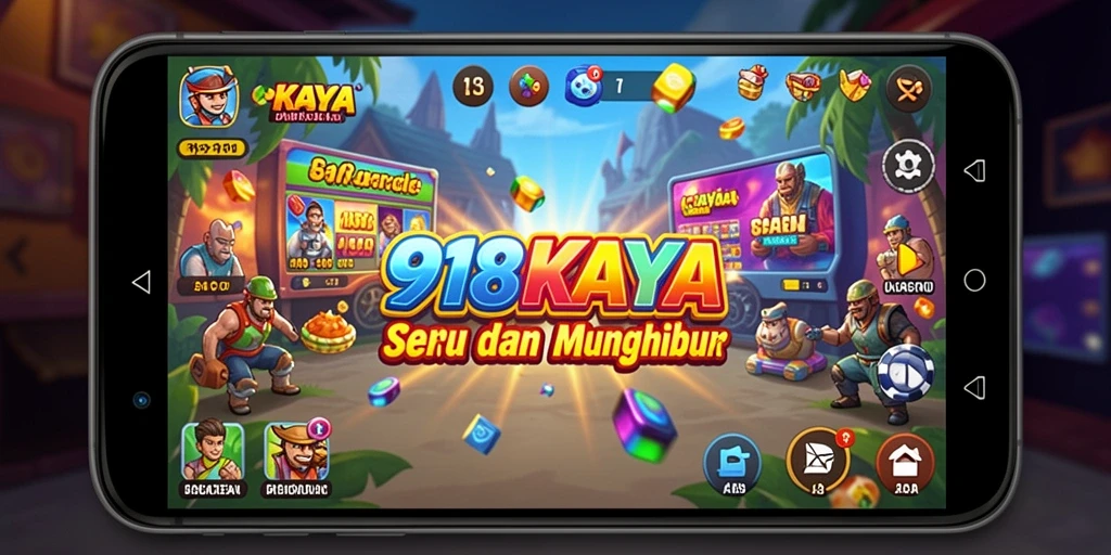 Screenshot gameplay <strong>918KAYA</strong> menampilkan aksi seru dan animasi menarik.