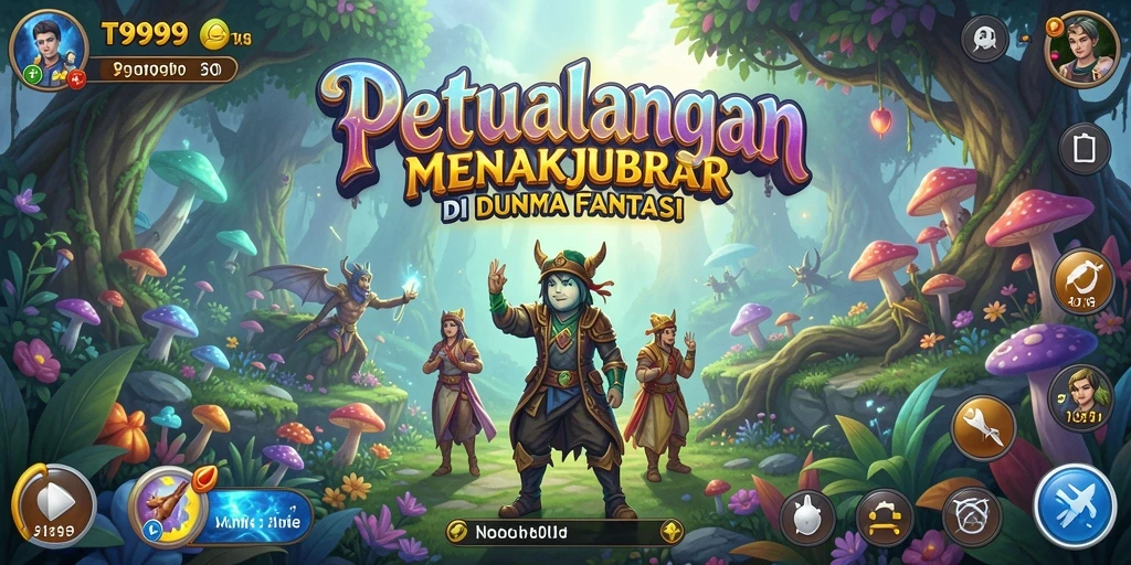 Tampilan screenshot T9999 saat menjelajahi dunia petualangan yang menakjubkan.